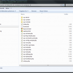WordPress Dateien